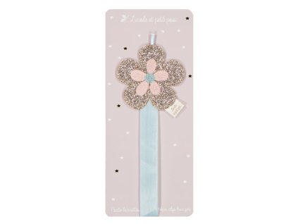 Závěsný držák na vlasové sponky "Retro Flower" Luciole et Petit Pois