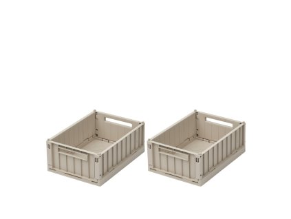 Úložné boxy Weston S "Sandy" - 2 kusy Liewood