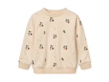 Dětská mikina s potiskem Thora "Peach / Sea Shell" Liewood