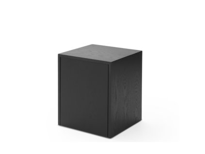 Noční stolek s úložným prostorem Mass Side "Black Oak" New Works