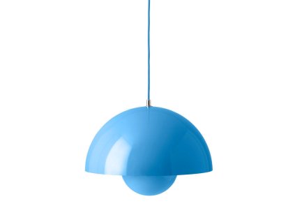 Závěsná lampa Flowerpot VP7 Ø 37 cm "Swim Blue" &Tradition