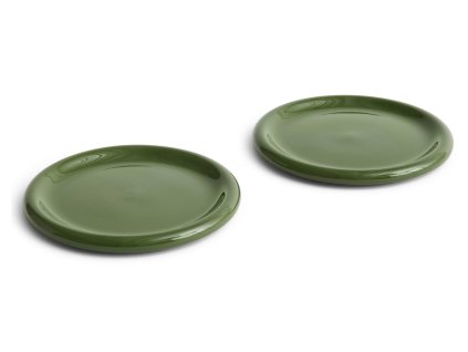 Sada 2 talířů Barro Ø 24 cm "Green" HAY