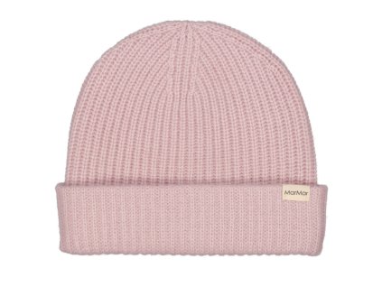 Kašmírová čepice Atlas "Light Plum" MarMar