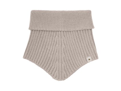 Dětský merino nákrčník v béžové barvě od Huttelihut