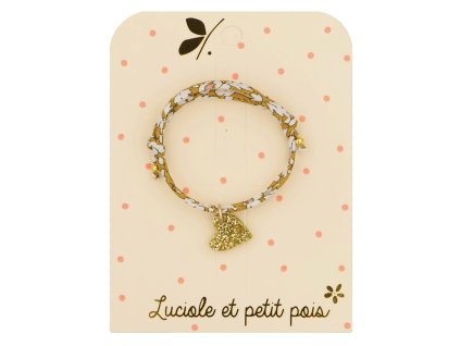 Dívčí náramek Liberty "Feather Meadow" Luciole et Petit Pois