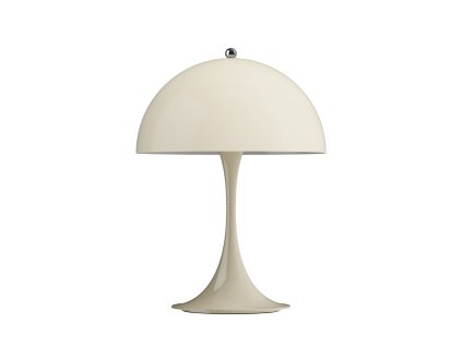 Přenosná lampa Panthella v béžové barvě od Louis Poulsen