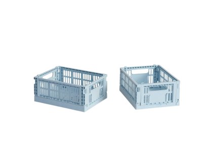 Úložné boxy Colour Crate X Small ve světle modré barvě