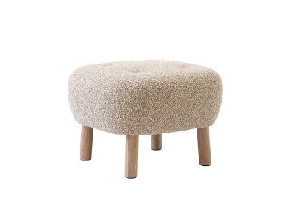 Pouf Little Petra ATD1 "Oak / Karakorum 003" &Tradition