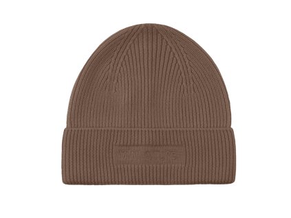 Dětská merino čepice v hnědé barvě od Mini A Ture