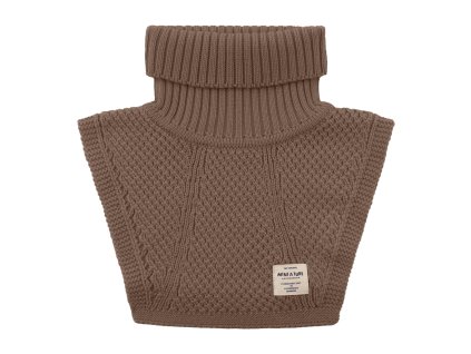 Dětský merino nákrčník v hnědé barvě od značky Mini A Ture