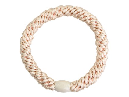 Gumička do vlasů Kknekki ve vanilkové barvě od Bon Dep