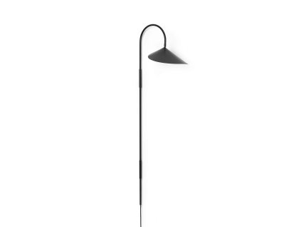 Nástěnná lampa Arum v černé barvě od ferm LIVING