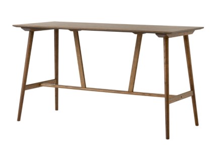Barový stůl In Between SK28 se šířkou 50 cm a výškou 105 cm od &Tradition - tmavě mořený dub