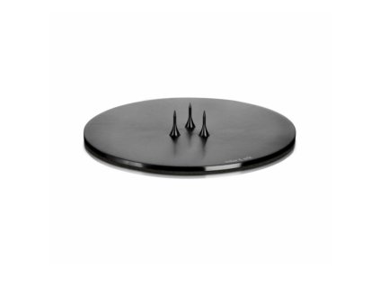 Kovový svícen Plate "Black Matt" Ester & Erik