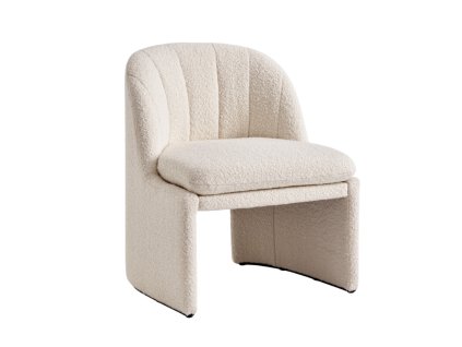 Klubové křeslo Loafer SC107 v krémovém provedení od &Tradition