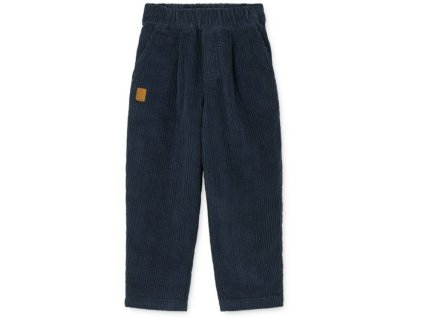 Dětské manšestrové kalhoty Borris "Classic Navy" Liewood