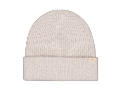Dámská kašmírová čepice Atlas "Light Beige Mel." MarMar