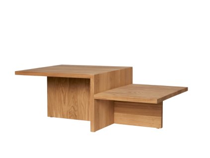Konferenční stolek z masivního dubového dřeva od ferm LIVING
