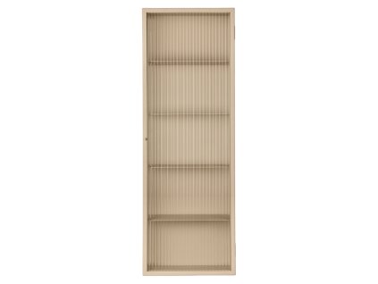 Nástěnná skříňka z kolekce Haze od ferm LIVING z nerezové oceli a rozměrem 35 x 100 cm