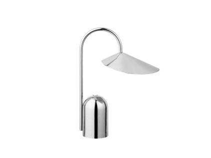 Přenosná lampa Arum od ferm LIVING z nerezové oceli