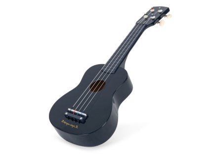 Dřevěné ukulele pro děti v tmavě modré barvě