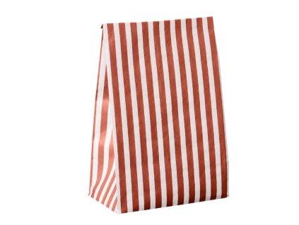 Papírový sáček "Red Stripes" IB Laursen