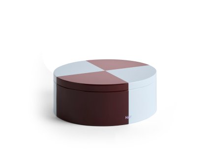Skladovací nádoba Tin Round s víčkem od HAY