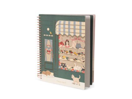 Knížka plná znovupoužitelných samolepek od dánské značky Konges Sløjd