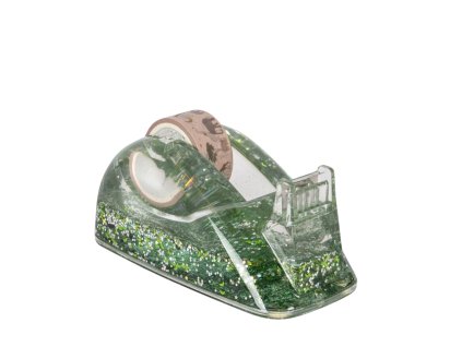 Odvíječ lepící pásky v zelené barvě od Konges Sløjd