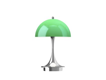 Přenosná lampa Panthella 160 V3 "Chrome Opal Green" Louis Poulsen