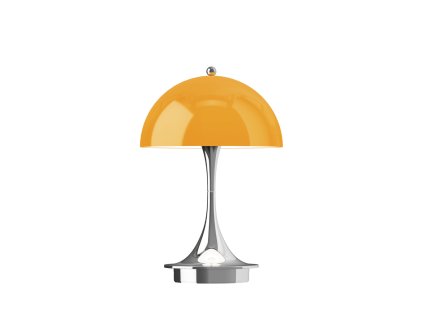 Přenosná lampa Panthella 160 V3 "Chrome Opal Orange" Louis Poulsen