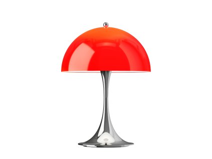 Přenosná lampa Panthella 250 "Chrome Opal Red" Louis Poulsen