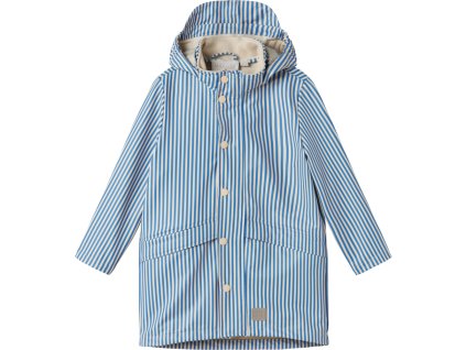 Dětská nepromokavá bunda do deště s modrými proužky od MarMar