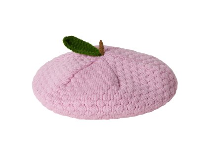 Dětský bavlněný baret ve tvaru jablíčka od MarMar