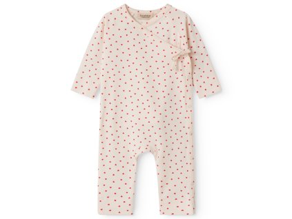 Zavinovací overal pro miminka se srdíčky od MarMar