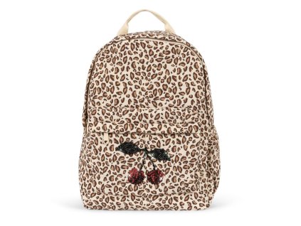 Dětský batůžek v leopardím vzoru od Konges Sløjd