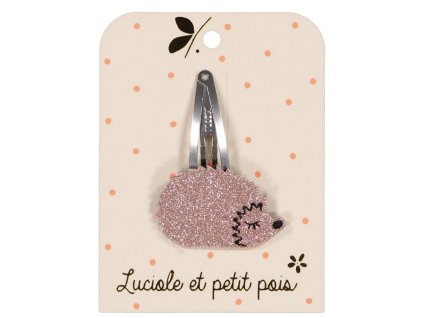 Třpytivá sponka s ježkem