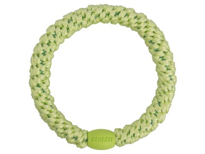 Gumička do vlasů Kknekki v limetkové barvě od Bon Dep
