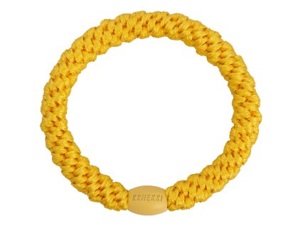 Žlutá gumička do vlasů od značky Bon Dep