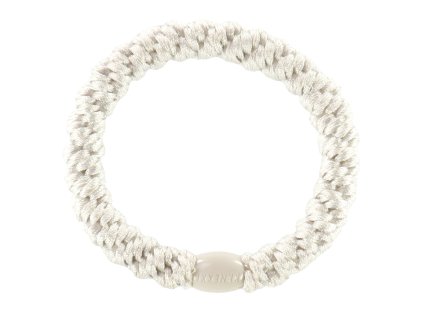 Bílá gumička do vlasů od značky Bon Dep