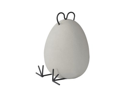 Velikonoční betonová dekorace ve tvaru slepičky od DBKD