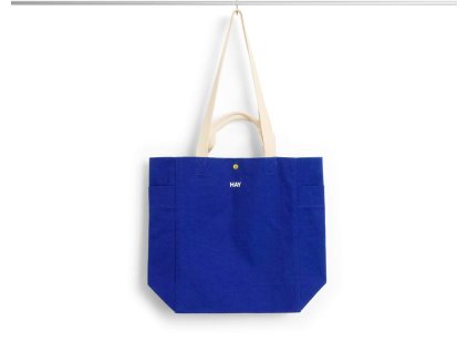 Plátěná látková taška v elektrické modré barvě od HAY