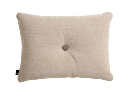 Béžový polštář Dot ze směsi vlny od dánské značky HAY
