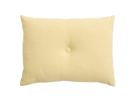 Lněný polštář z kolekce Dot od HAY ve žluté barvě