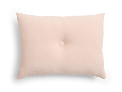 Lněný polštář z kolekce Dot od HAY ve světle růžové barvě