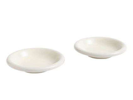 Sada 2 misek z kolekce Barro od dánské značky HAY v bílé barvě