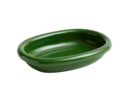 Servírovací / zapékací mísa z kolekce Barro v zeleném provedení od HAY
