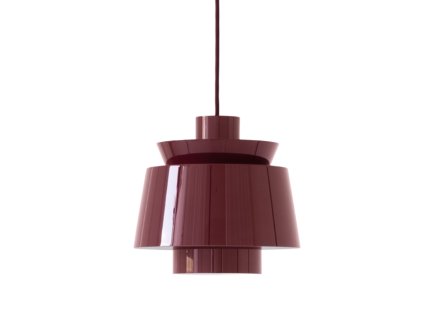 Závěsné svítidlo Utzon ve vínové barvě od &Tradition