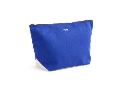 Praktické pouzdro se zapínáním na zip v modré barvě od značky HAY