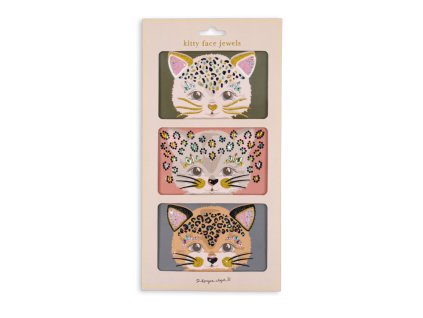 Roztomilá kočičí maska z kamínků od dánské značky Konges Sløjd